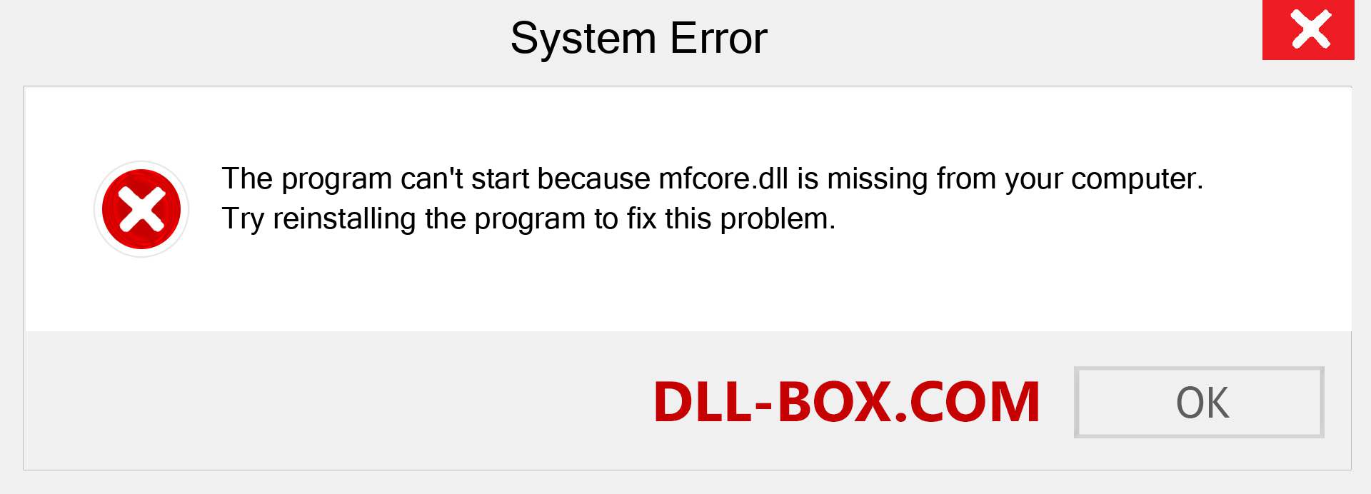  mfcore.dll file is missing?. Download for Windows 7, 8, 10 - Fix  mfcore dll Missing Error on Windows, photos, images